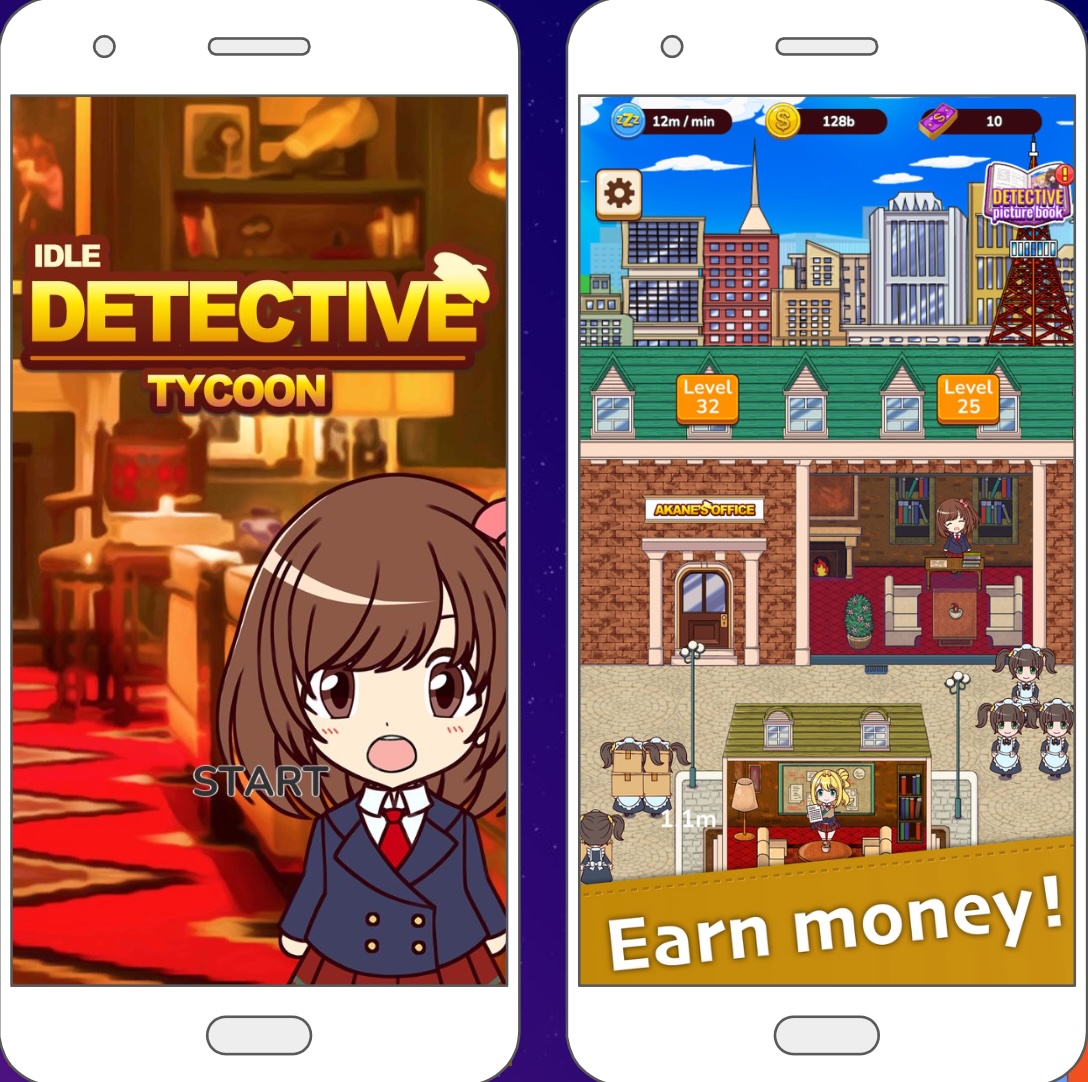 自社開発　モバイルゲーム